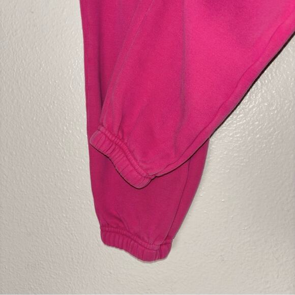Fabletics Sweatpants Women's size XS Eco Go-To Classic In Dark Fuchsia Pink - Picture 9 of 16